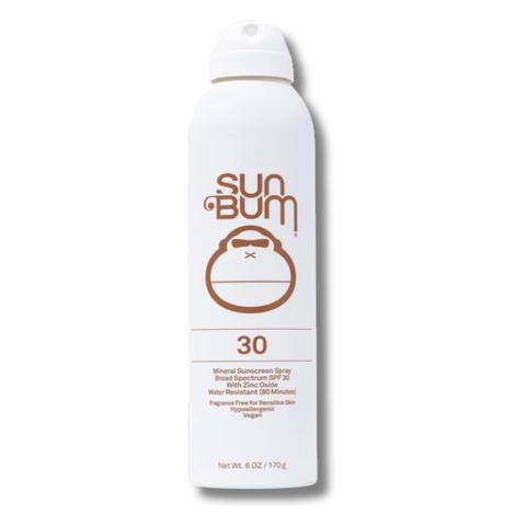 No-white-cast gel sunscreen bottle on a plain background