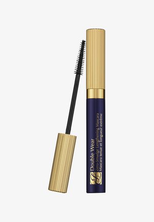 Waterproof mascara tube in a sleek black case