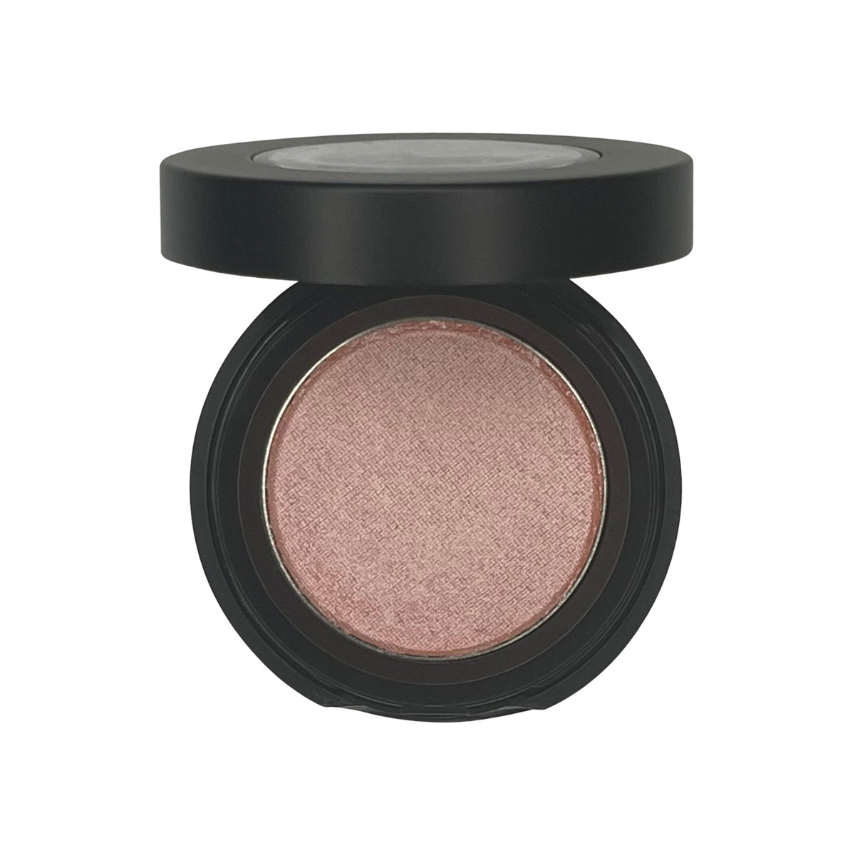 Refillable single eyeshadow compact with magnetic pan